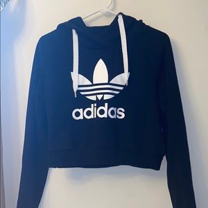 Adidas cropped hoodie